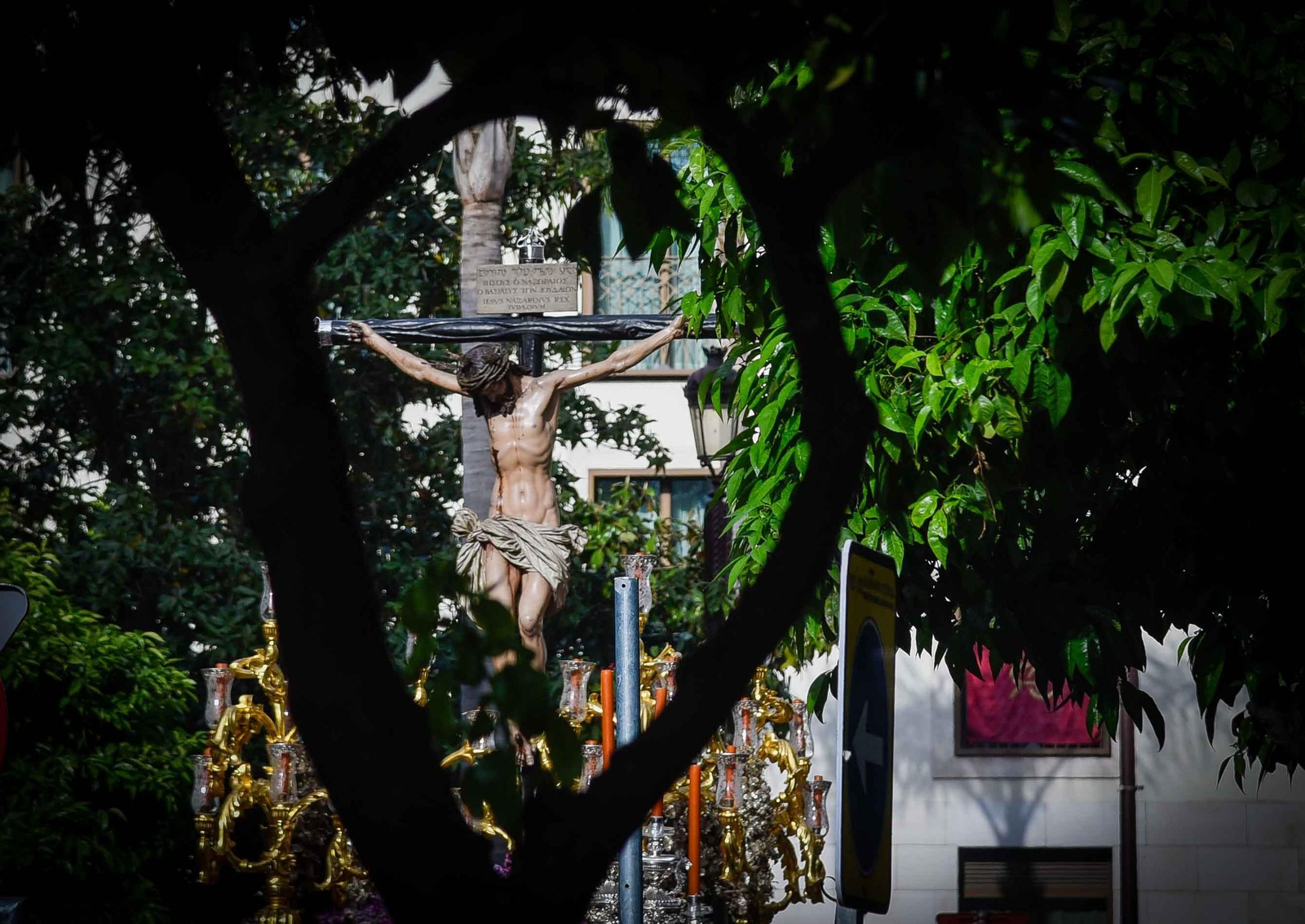 El Cristo de los Desamparados en la Semana Santa de Sevilla 2025