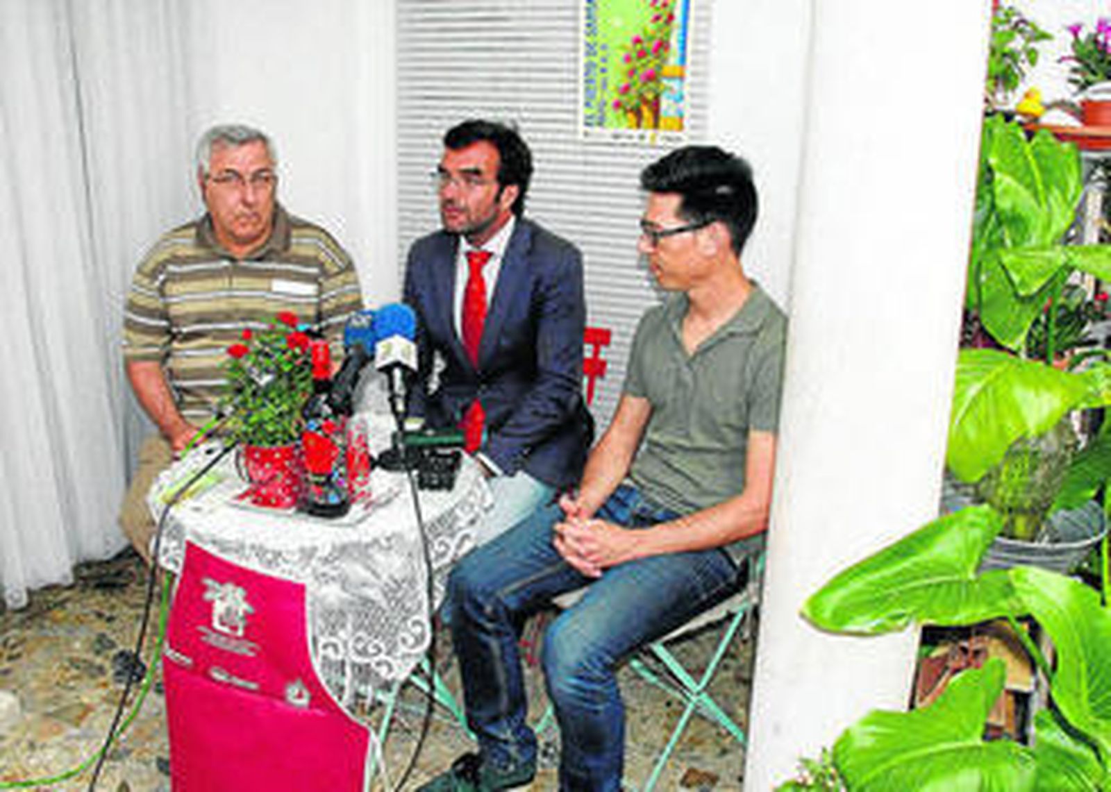 Ayer se presentó la Fiesta de los Patios, que se celebrará durante todo este fin de semana.