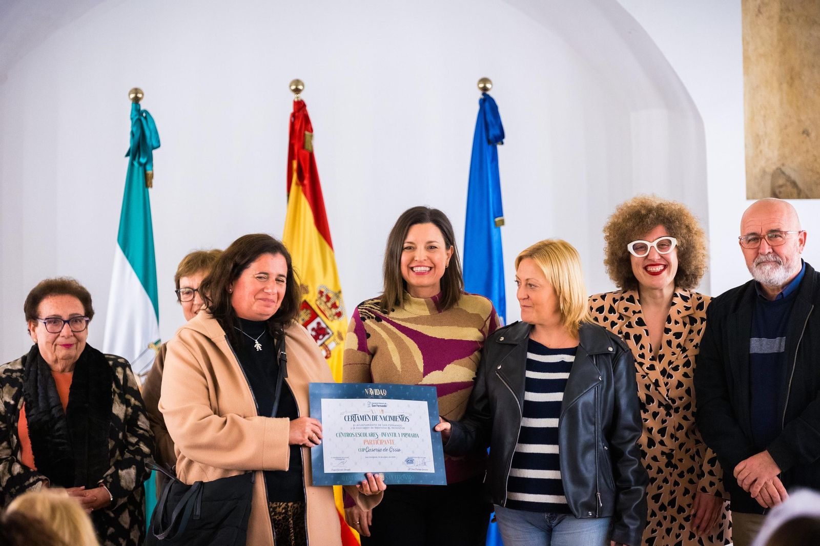 Las imágenes del acto de entrega de premios del Certamen de Nacimientos en San Fernando