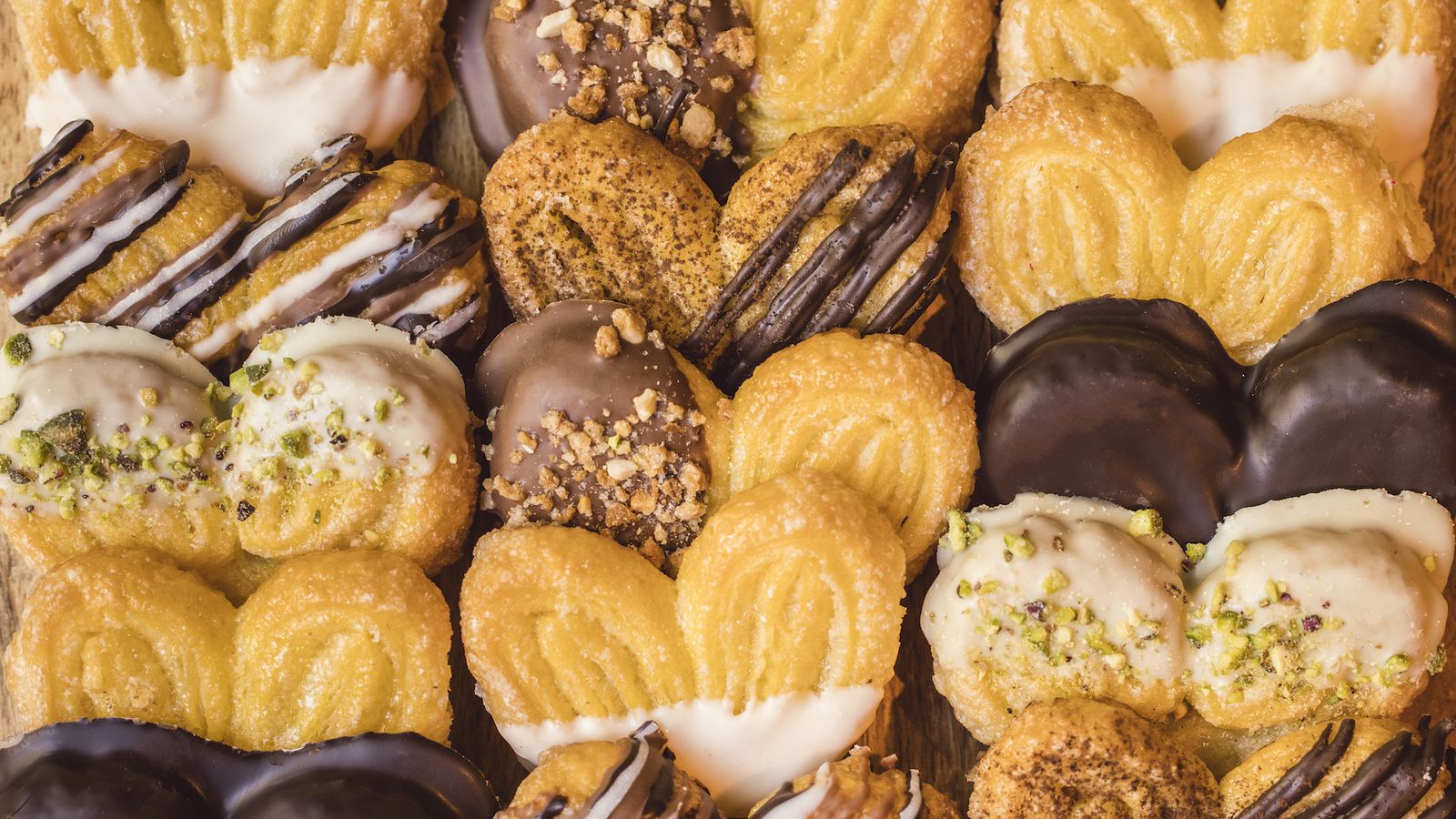 Las populares Palmitas de Manolo Bakes.