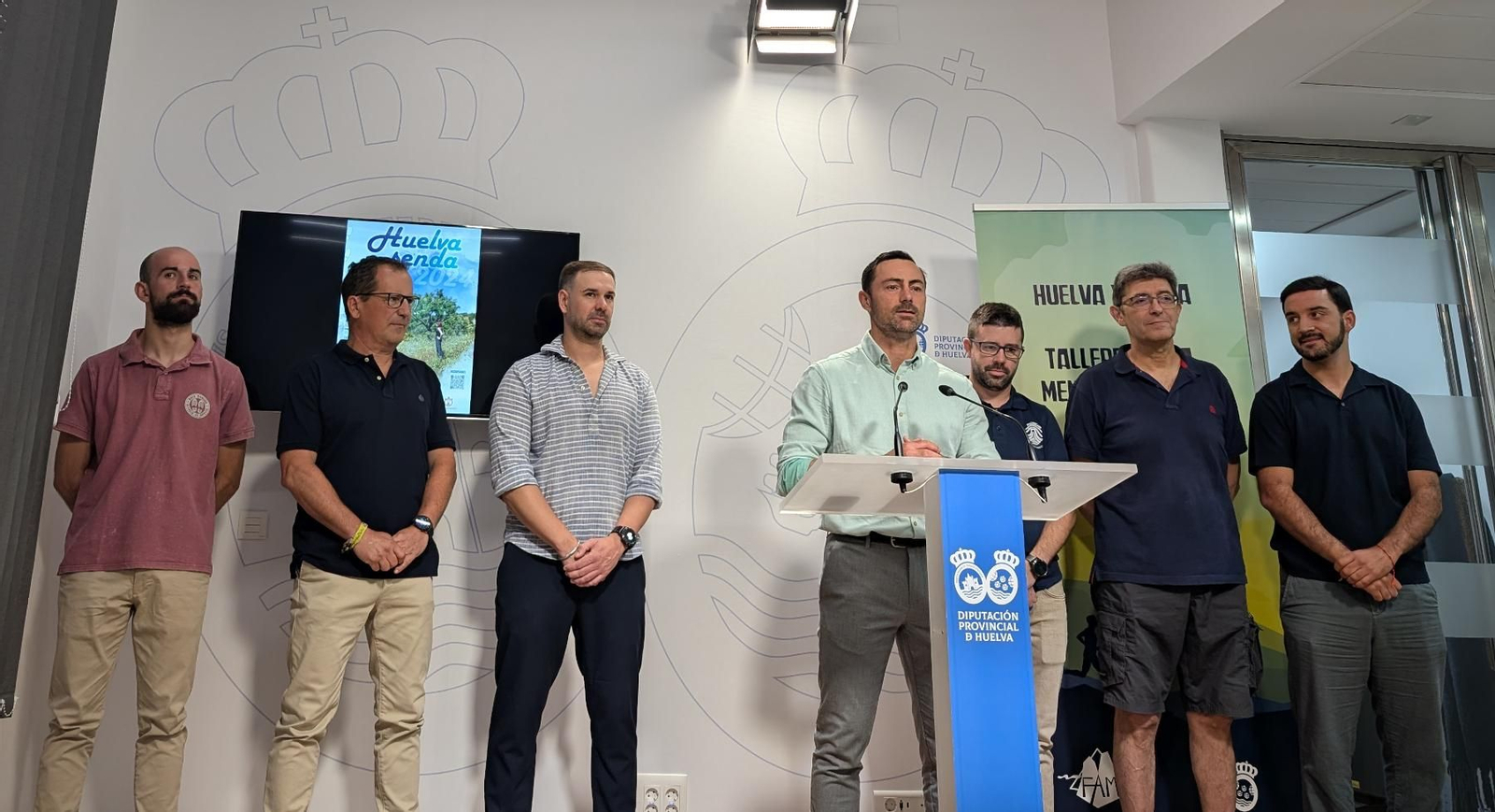 Presentación de 'Huelva y Senda' en Diputación.