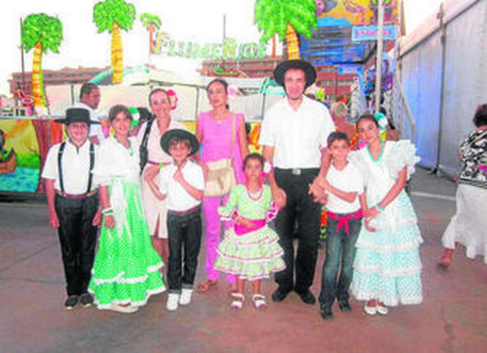 Las familias toman el Recinto