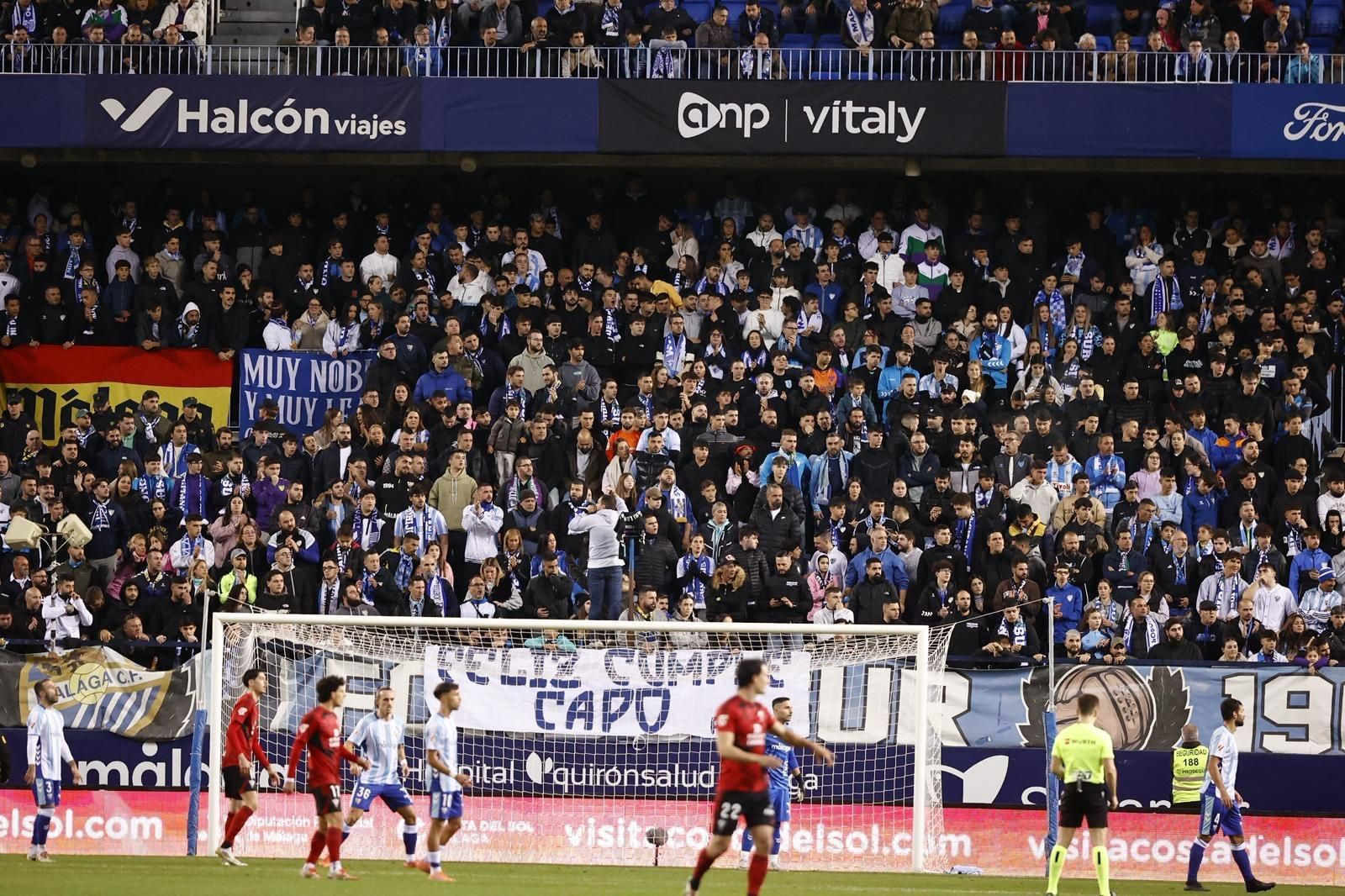 Búscate en las gradas de La Rosaleda en el Málaga CF-Mirandés