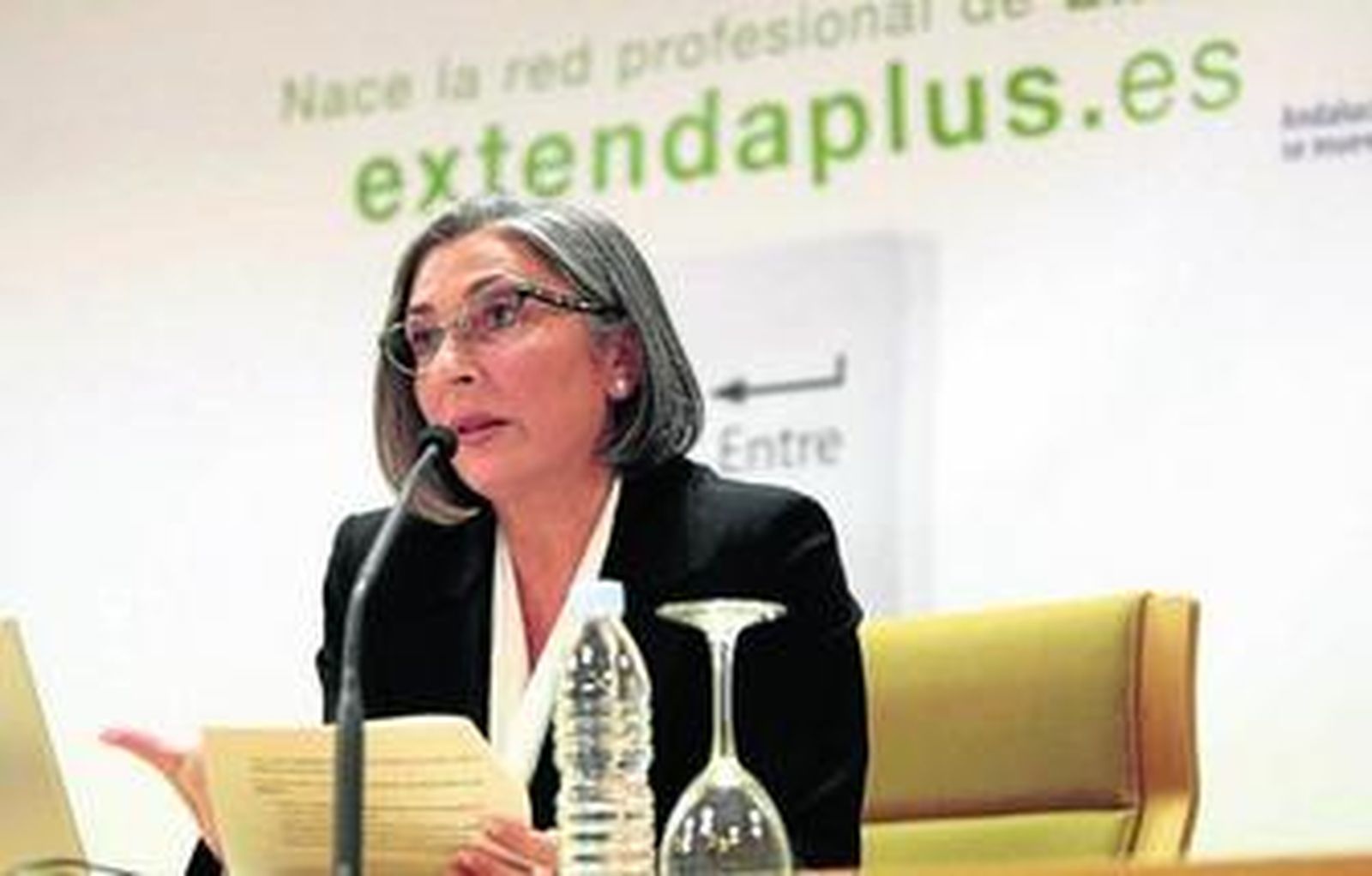 La directora general de Extenda, Teresa Sáez.
