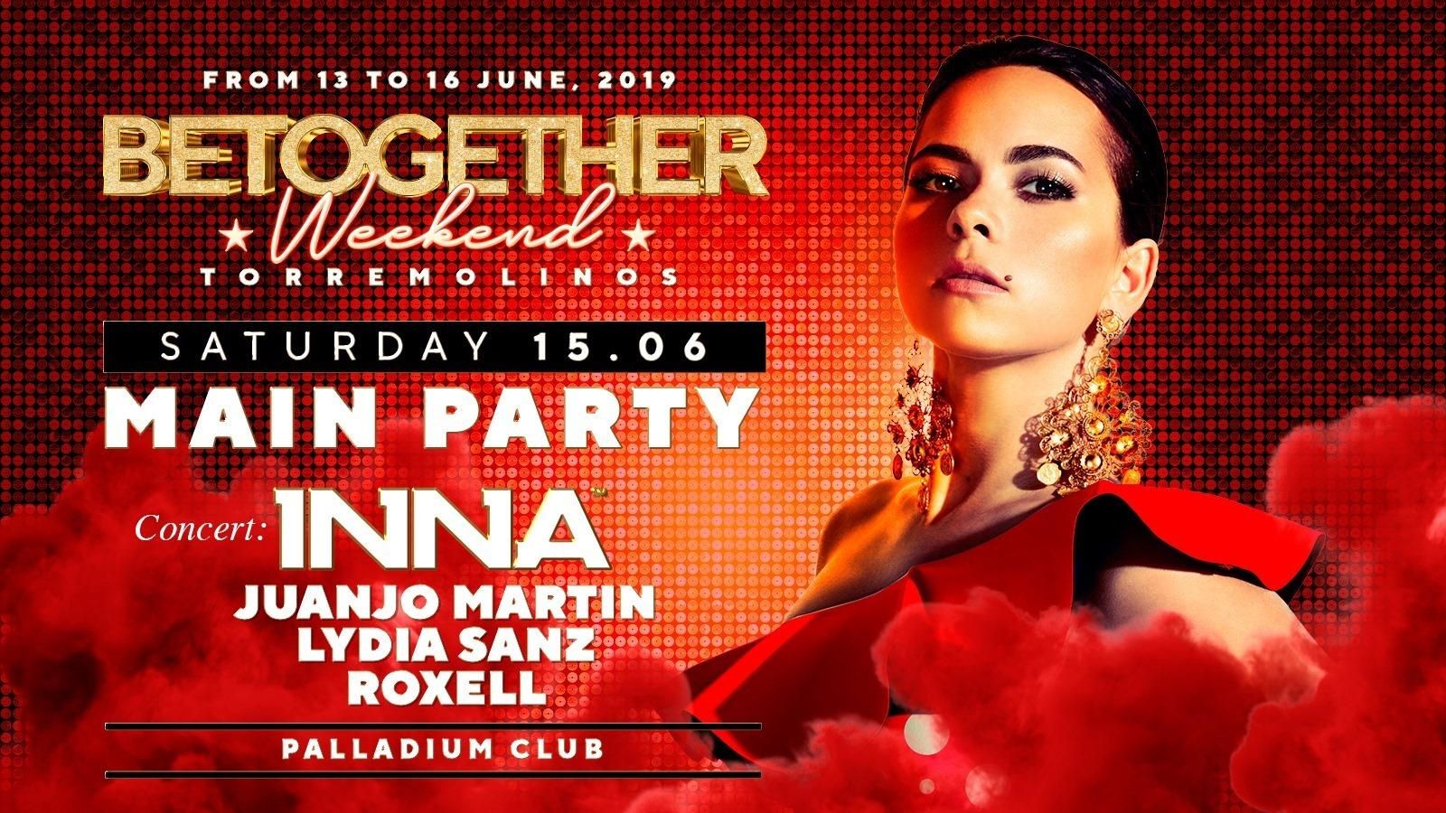 Inna actúa en exclusiva en Torremolinos.