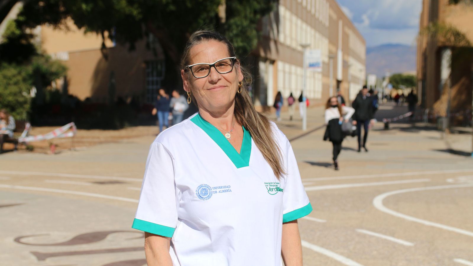 Toñi Castro lleva 15 años trabajando en la UAL.