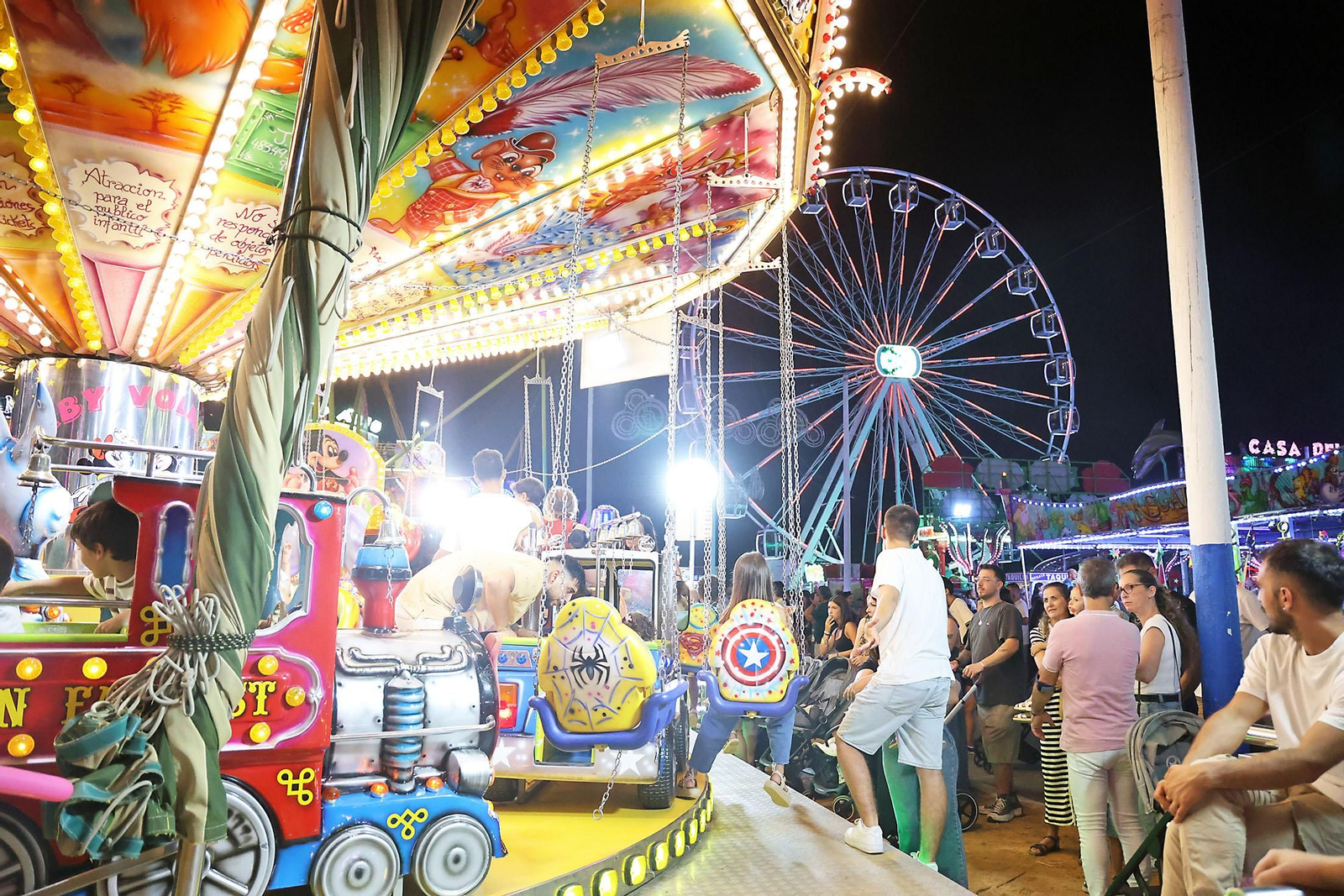 Colombinas 2025: Imágenes del ambiente en las Fiestas Colombinas con el Día del Niño