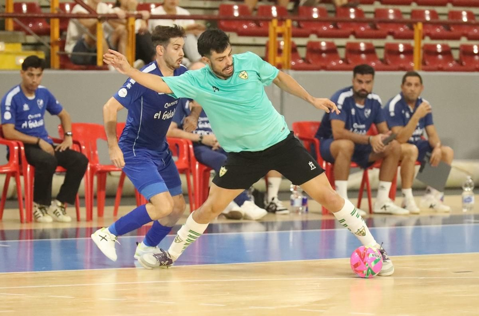 Imagen del partido amistoso del Córdoba Patrimonio ante el Manzanares FS. Imagen del partido amistoso del Córdoba Patrimonio ante el Manzanares FS.