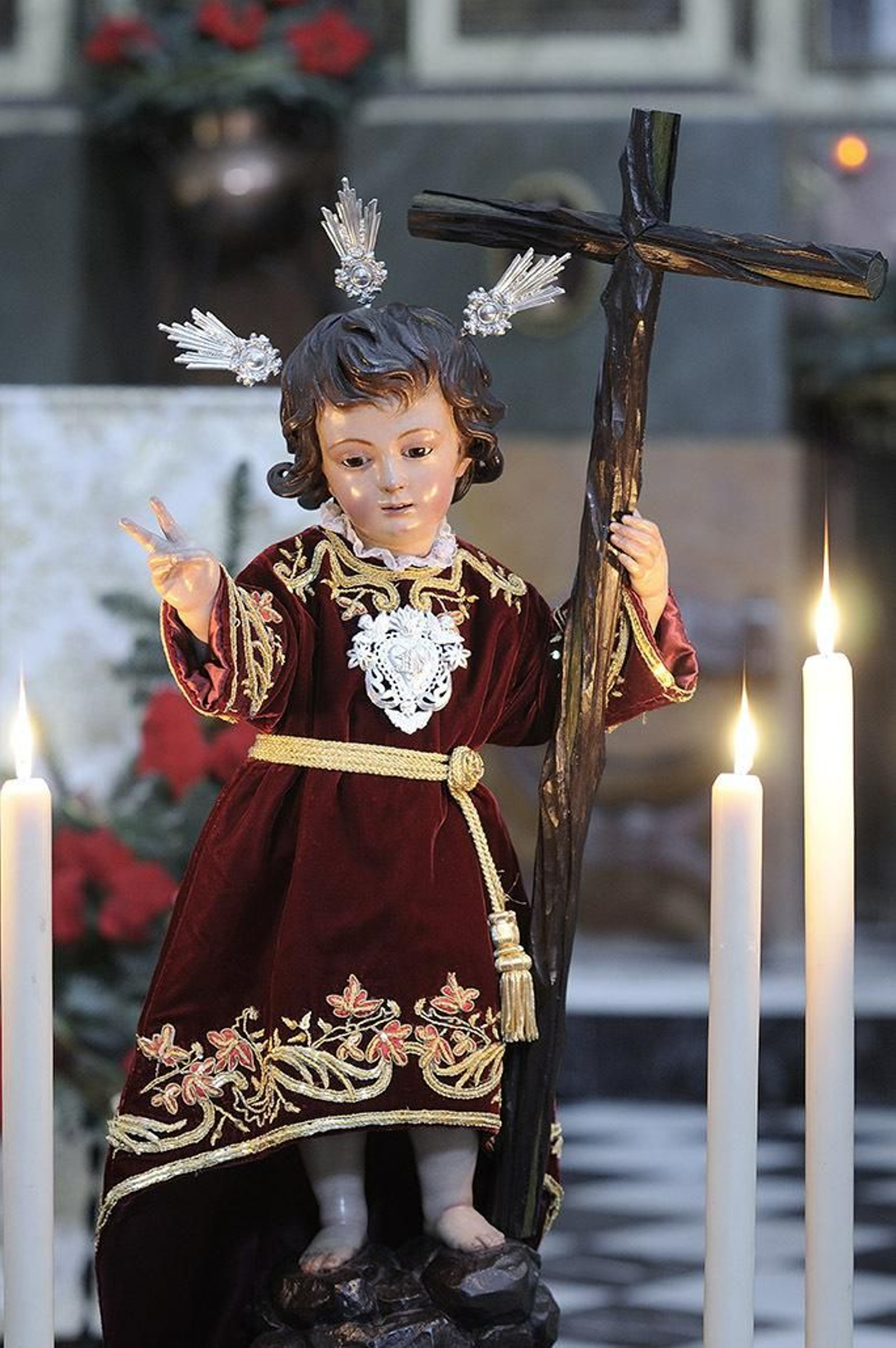 El Niño Jesús de la Pasión de la cofradía de Humildad y Paciencia de Cádiz.