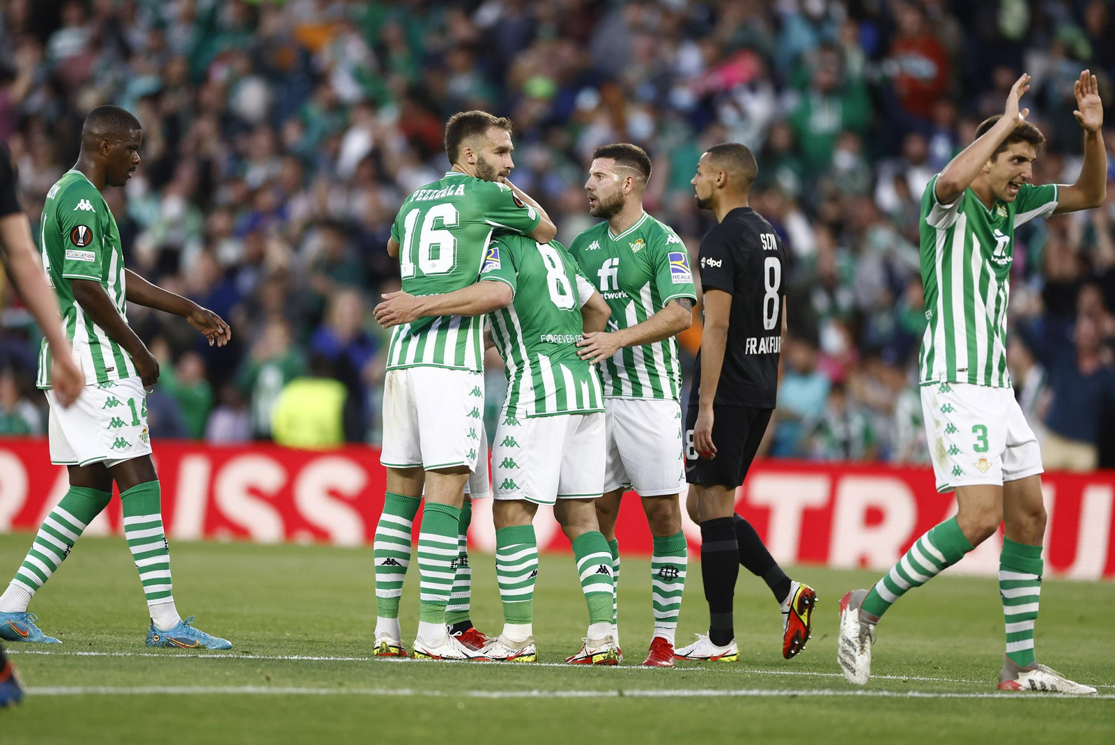Las imágenes del Betis-Eintracht