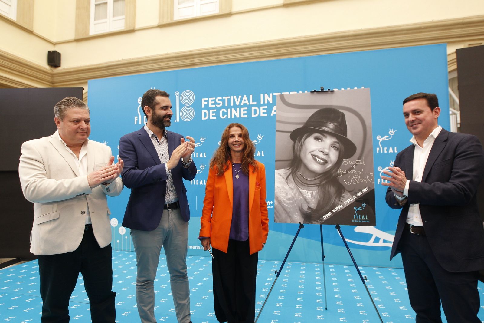 Fotogalería Estrella Paseo de la Fama. Victoria Abril