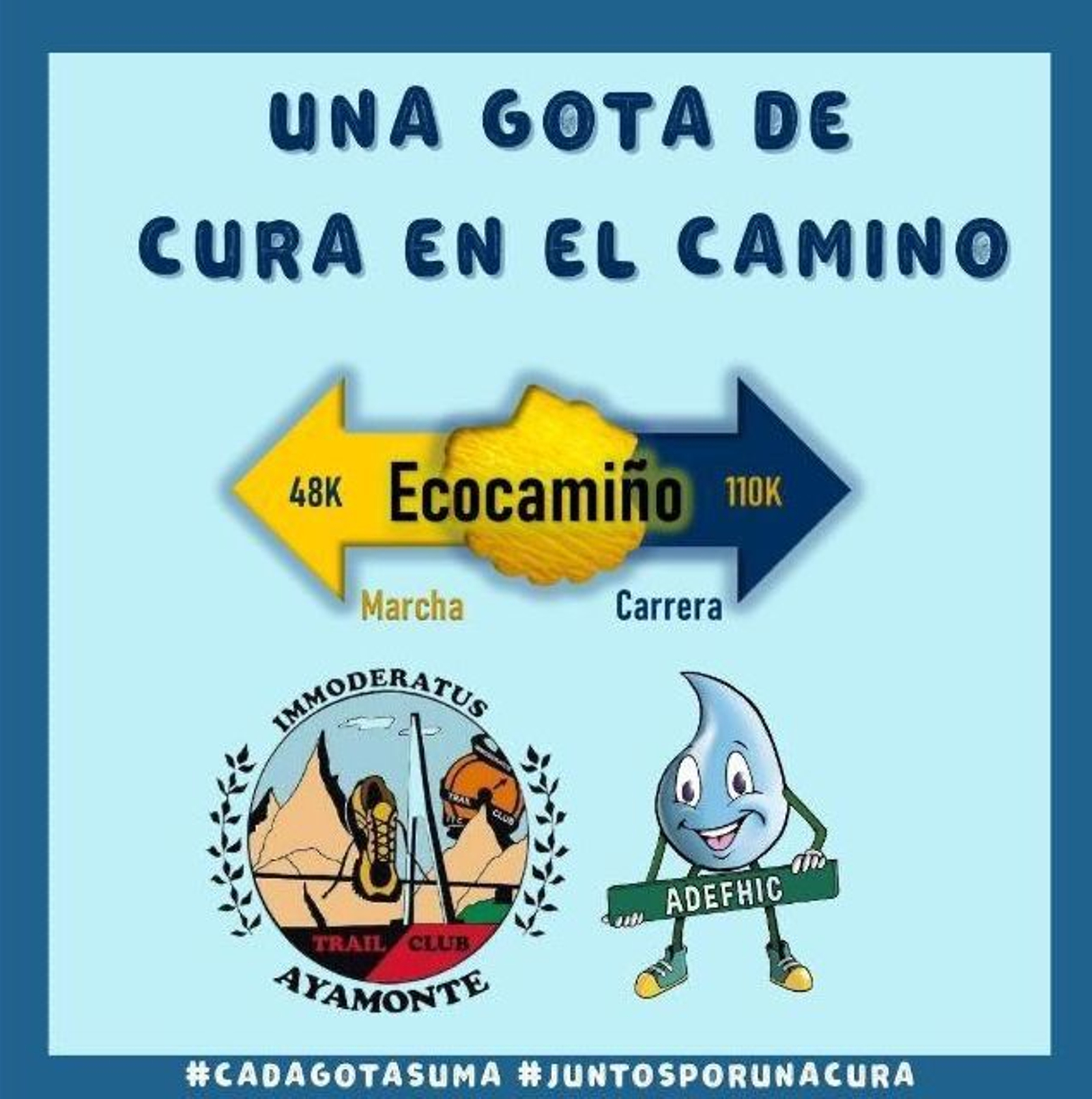 'Una gota de cura en el camino'