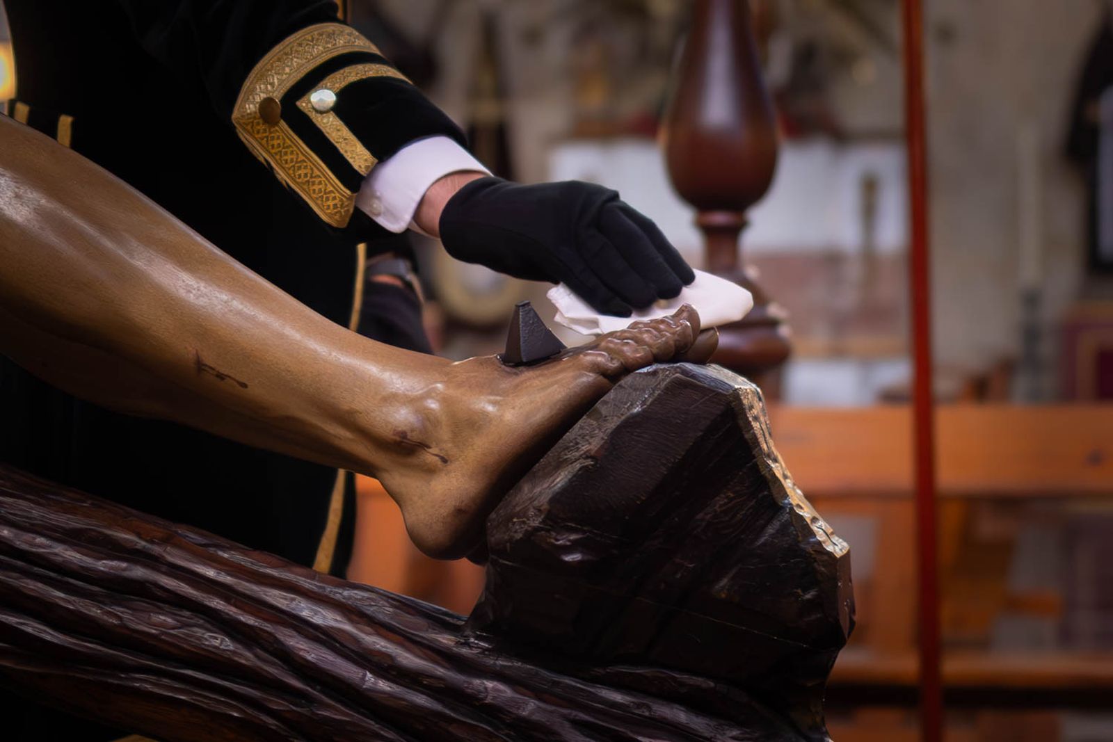 Los besapiés y besamanos del Domingo de Pasión en Jerez