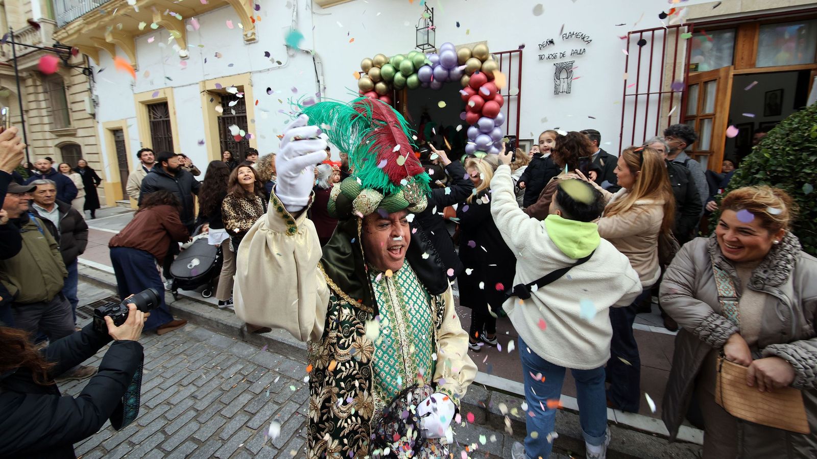 Imágenes de la cabalgata del Cartero Real de Jerez