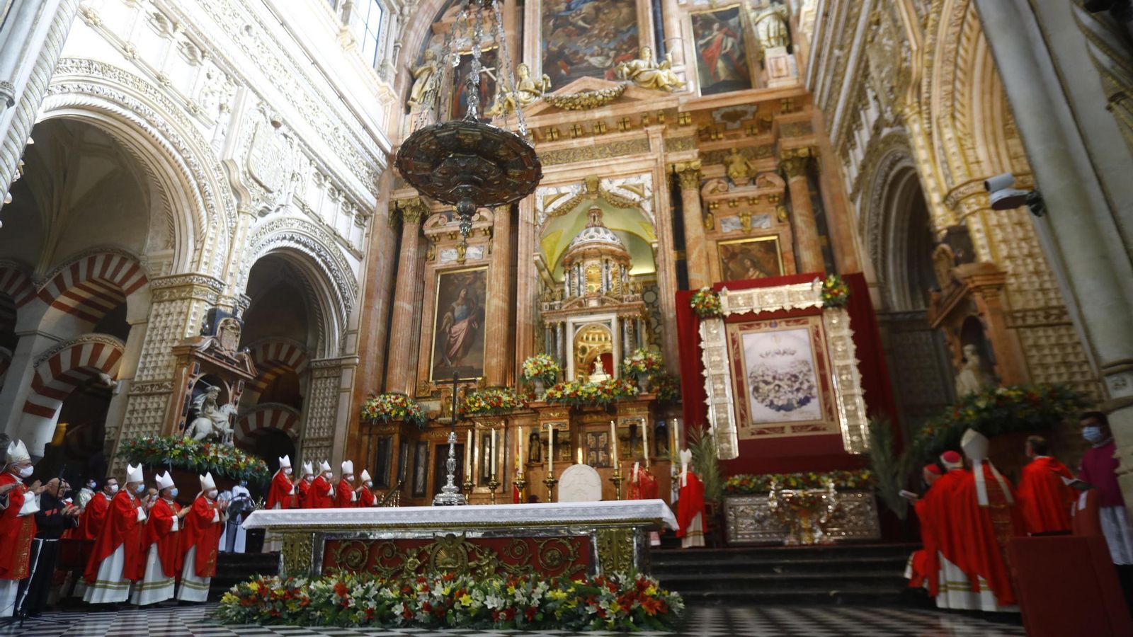 Momento de la beatificación de los mártires cordobeses