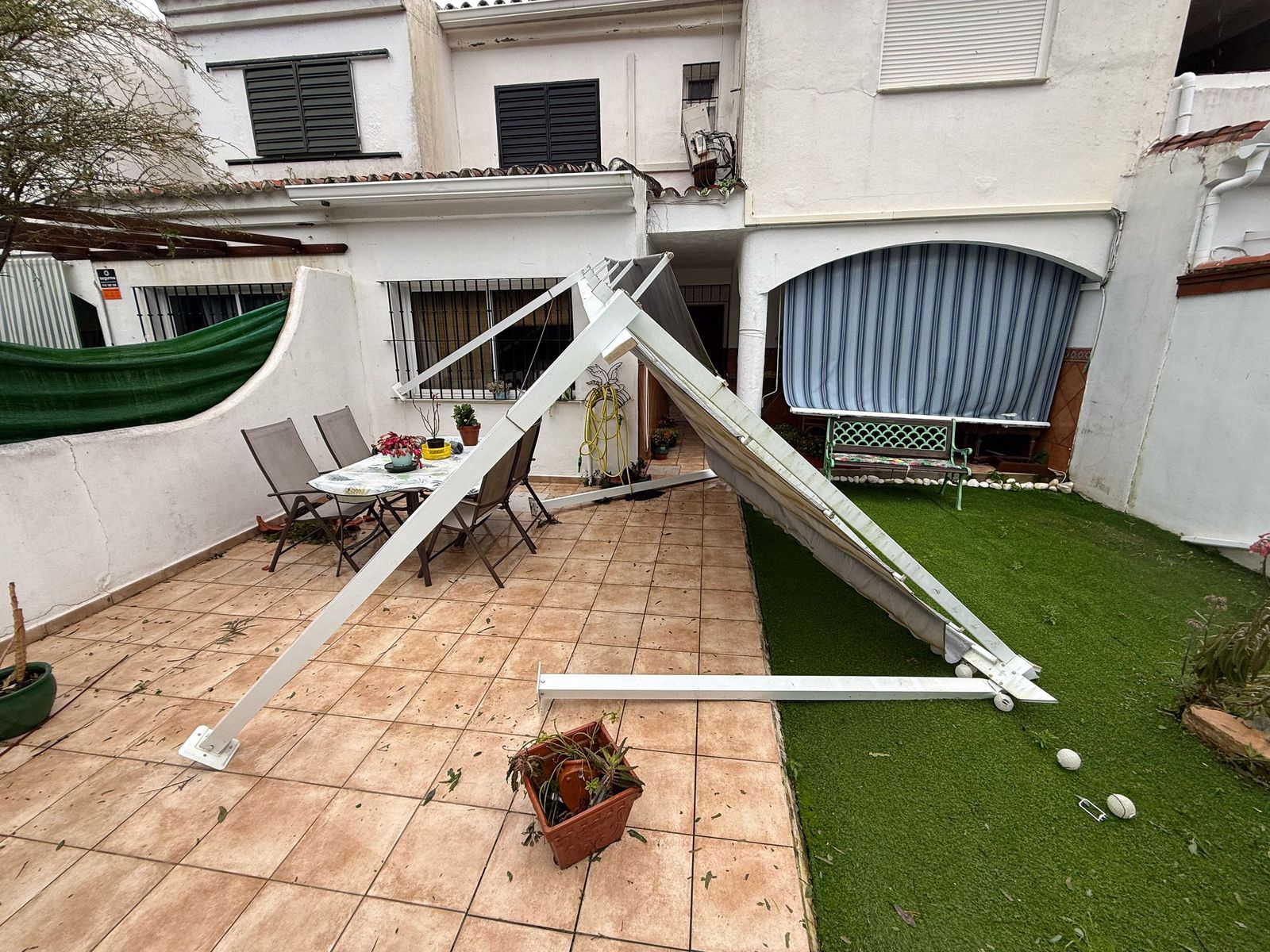 Fotos: Así amaneció el Campo de Gibraltar tras el paso de la borrasca Leonardo