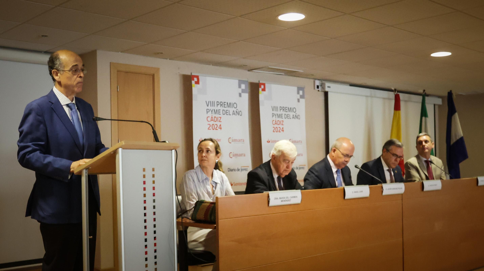 Imágenes de la entrega de los VIII Premios Pymes del año en Jerez