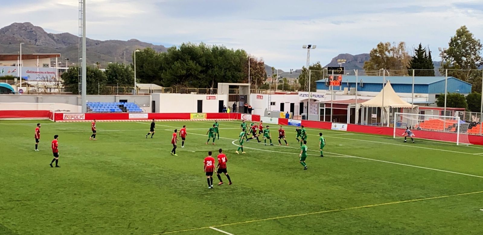 Imagen de un partido en el Municipal de San Miguel de Pulpí