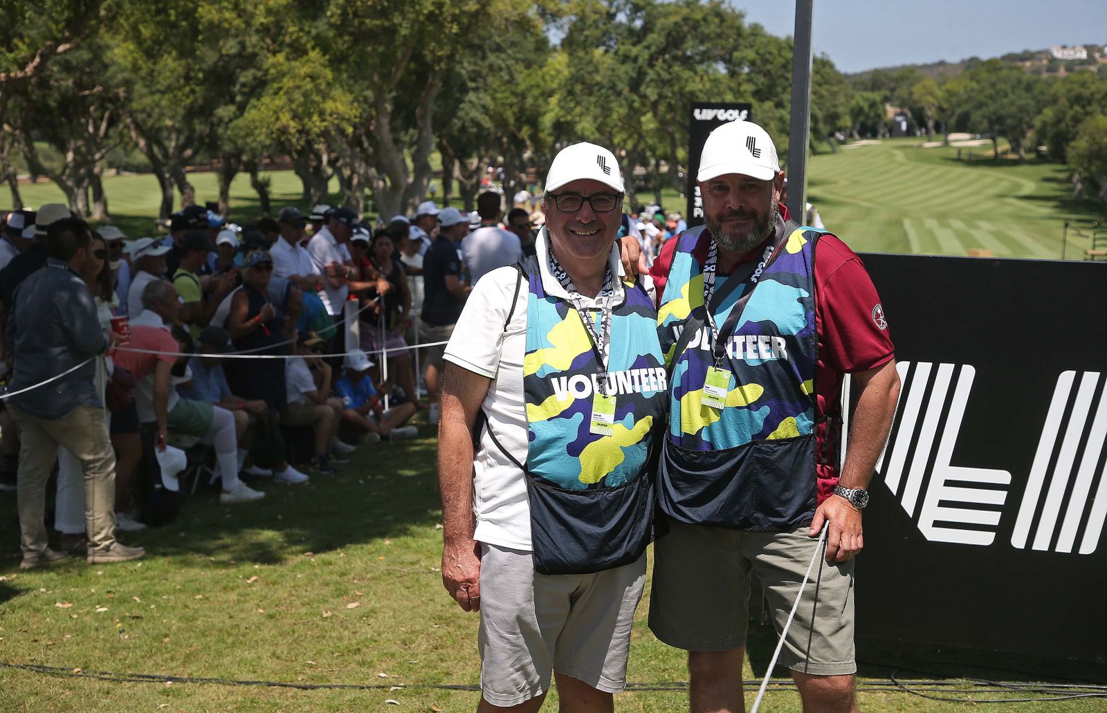 Ambiente durante la primera jornada del LIV Golf Andalucía 2023 en Valderrama