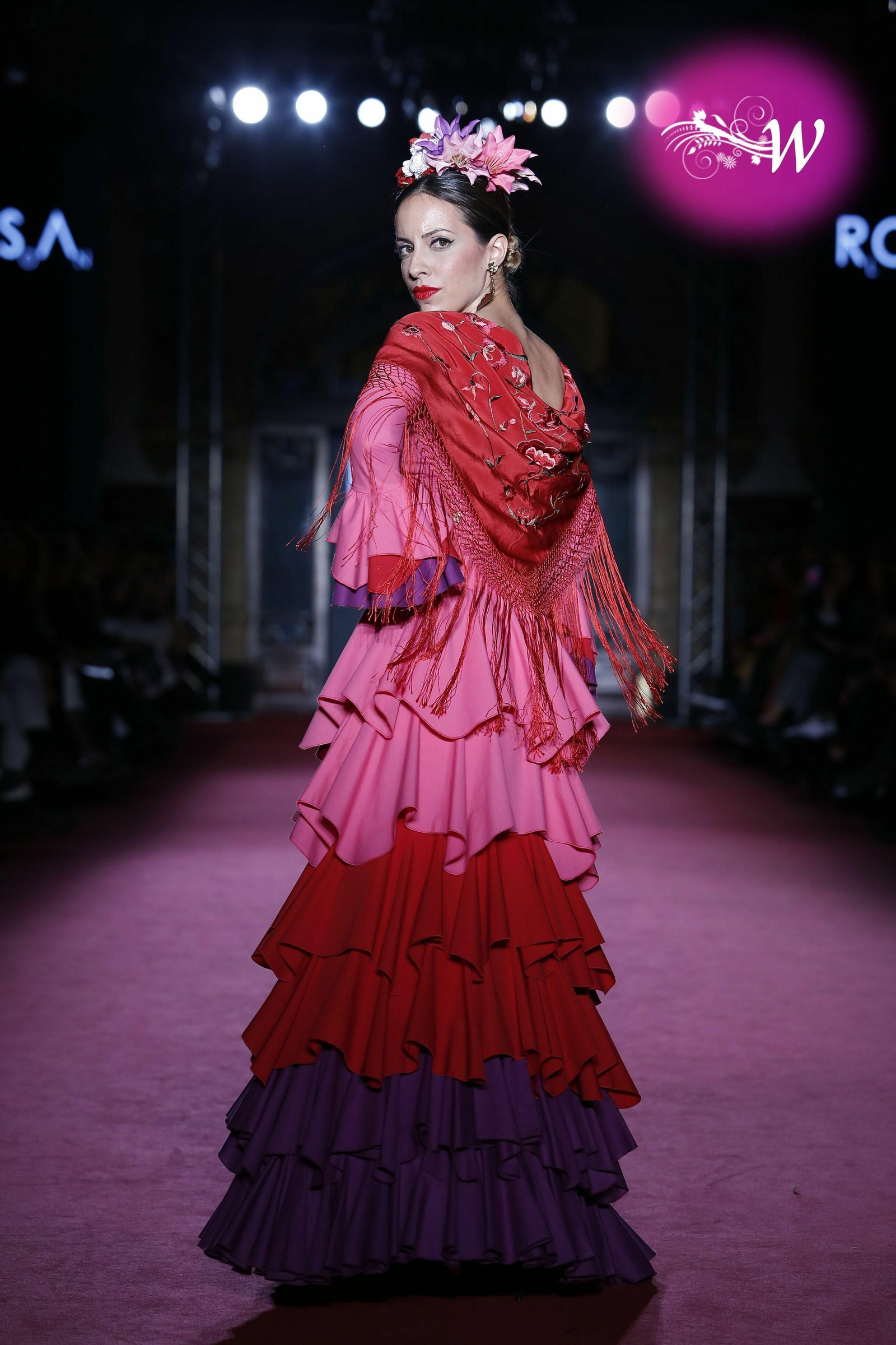 Las fotos del desfile de Rosa León en Viva by We Love Flamenco 2020
