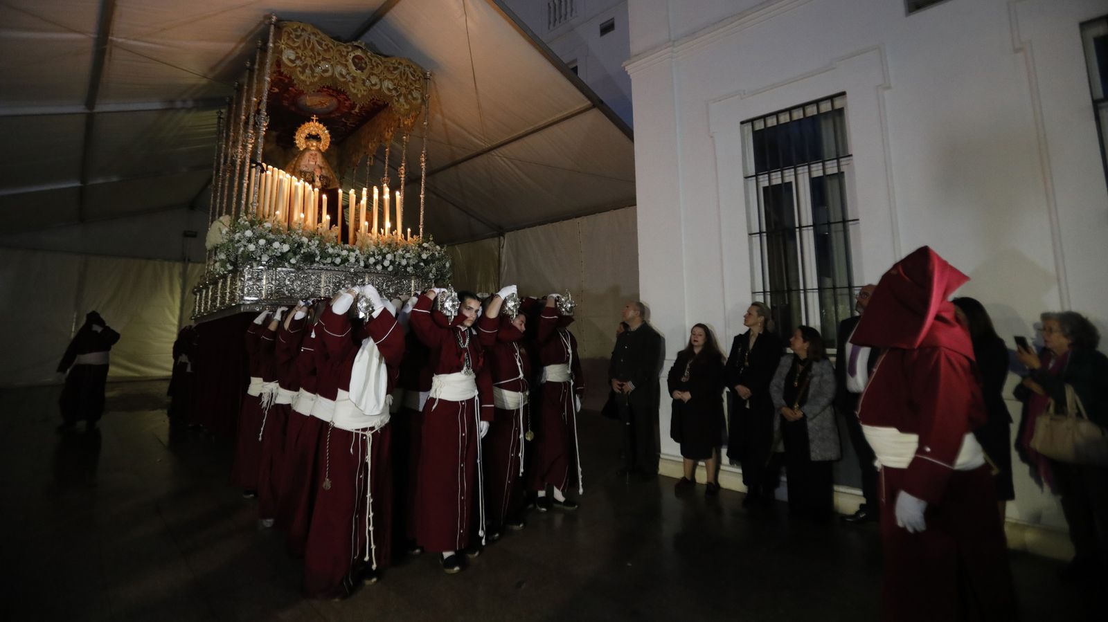 Fotos del Lunes Santo en San Roque: Oración en el Huerto.
