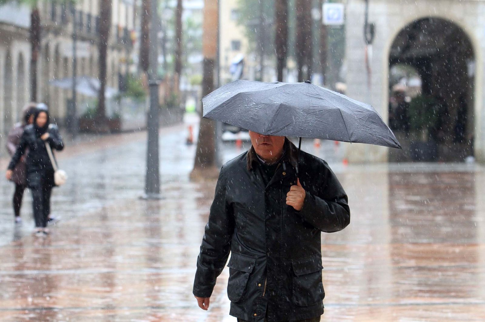 El domingo podría llover en Andalucía.