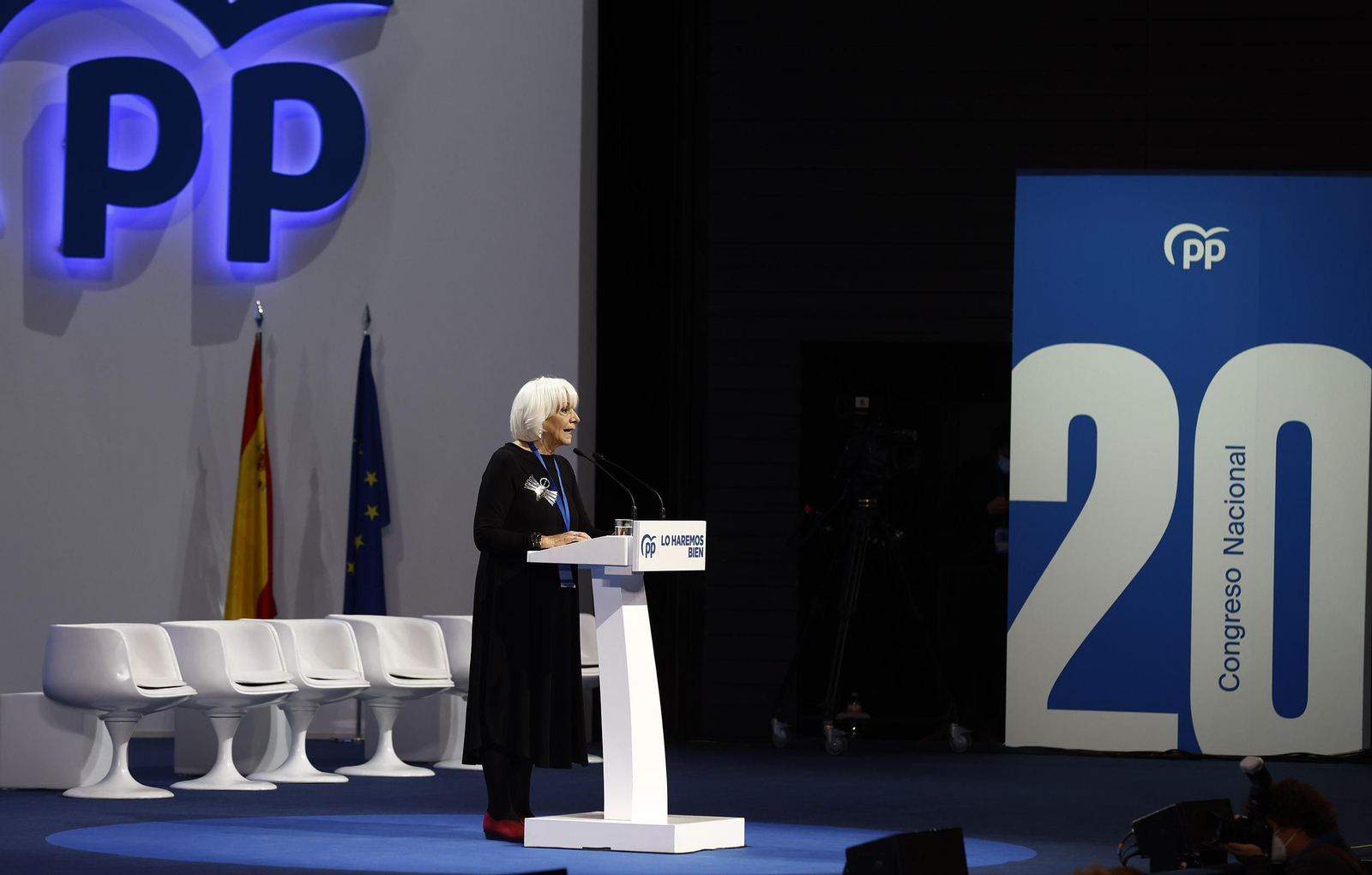 Congreso Nacional del PP en Sevilla, en imágenes