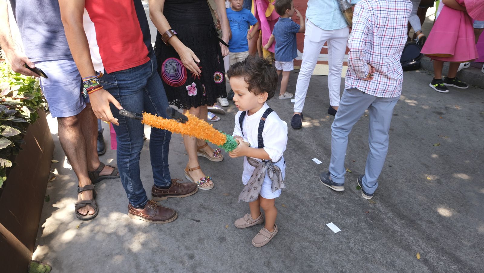 Imágenes de la exhibición de toreo de salón por la Escuela Taurina de Almería, en la Feria de Almería 2022