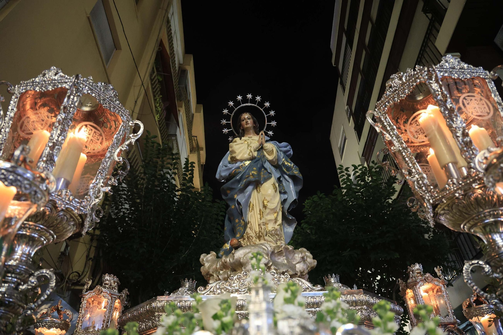 Fotos de la procesión de la Inmaculada Concepción en Algeciras