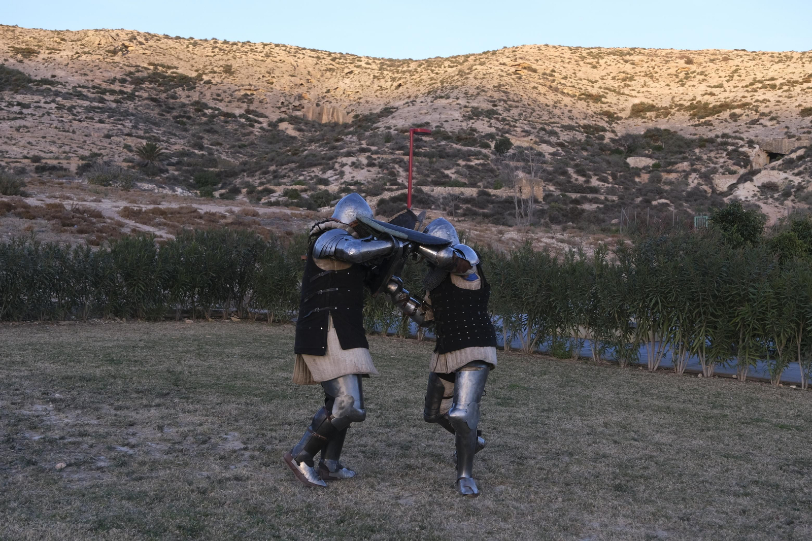 Fotogalería de los combates medievales en Almería