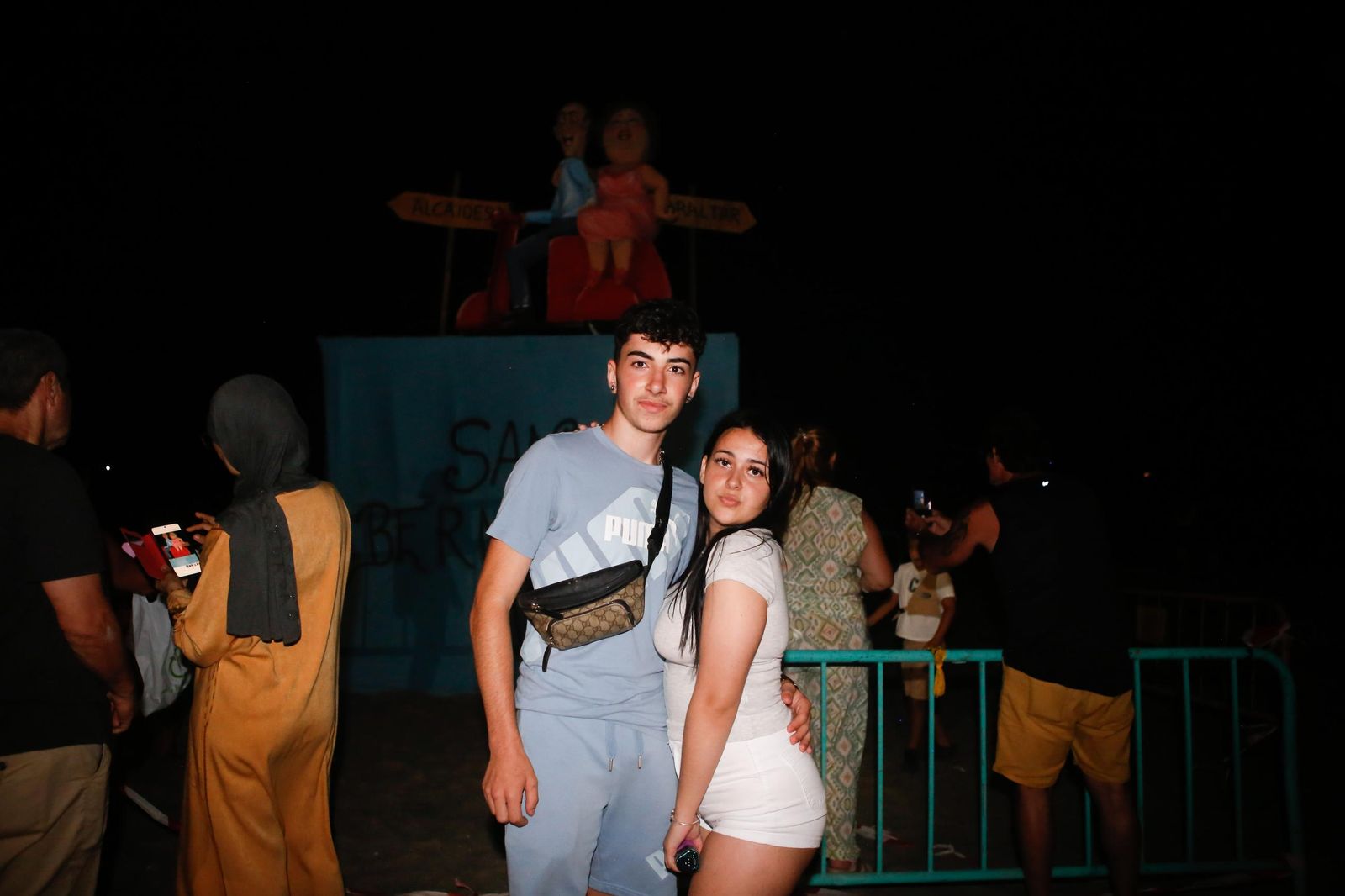 Fotos de la noche de San Juan en las playas de La Línea.