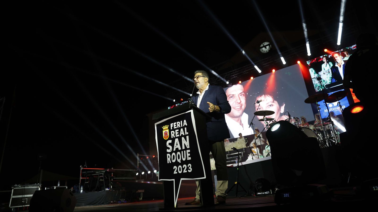 Las fotos del acto de coronación de la feria de San Roque 2023