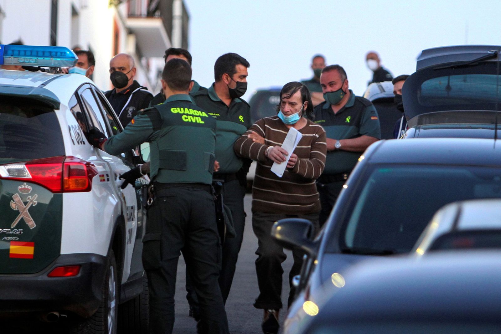 La Guardia Civil detiene a un hermano de dos hombres desaparecidos en Badajoz.