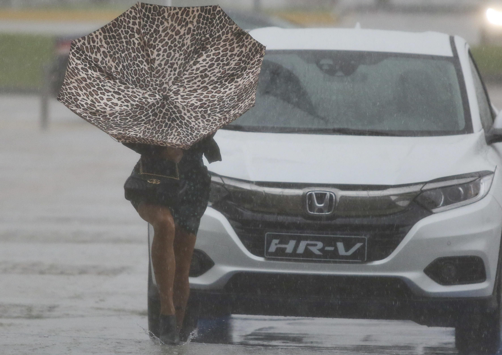 Las imágenes de la lluvia en Málaga