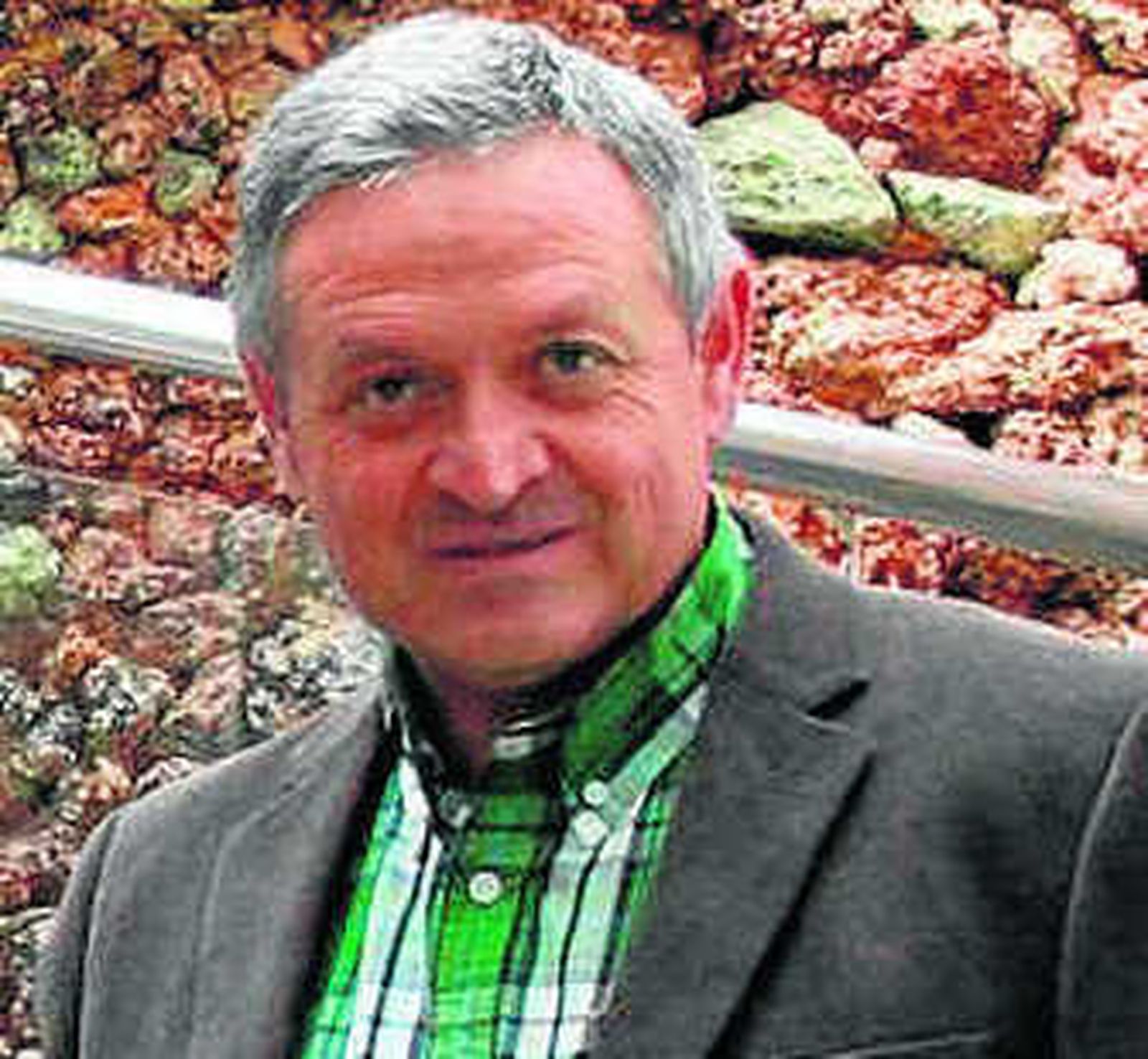 Cristóbal Aránega en las instalaciones de Crisara.