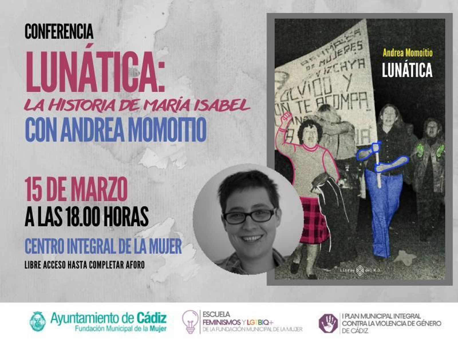 Cartel de la conferencia.