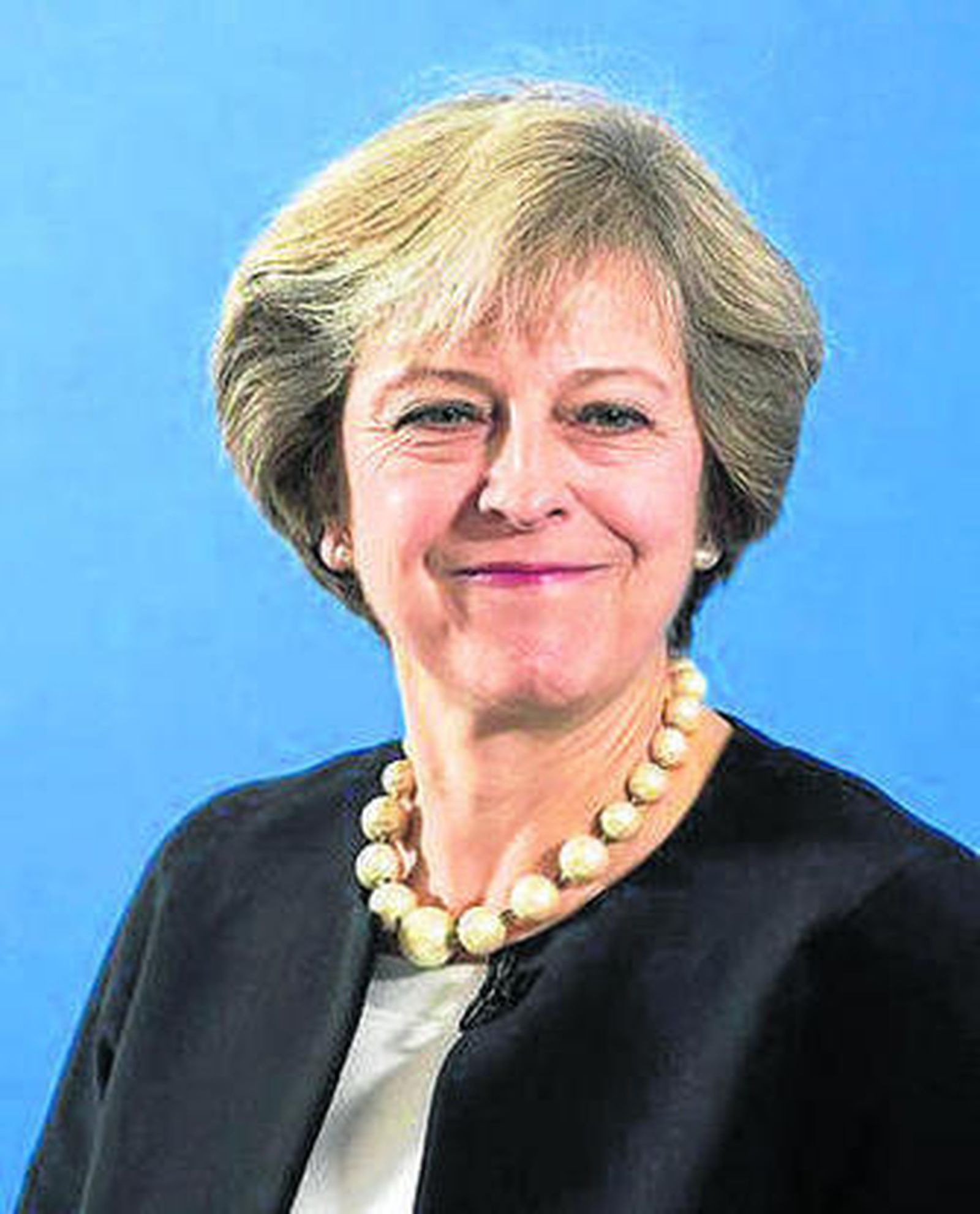 Theresa May.