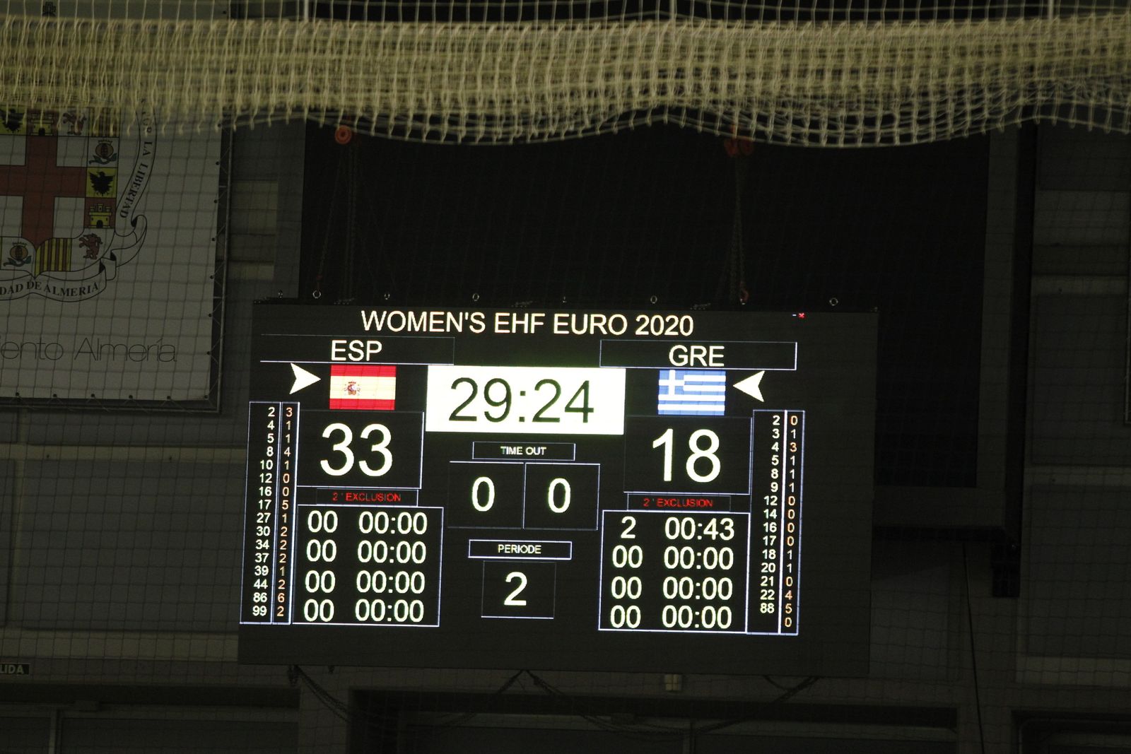 Fotogalería España-Grecia. Balonmano Femenino, fase clasificación Euro 2020