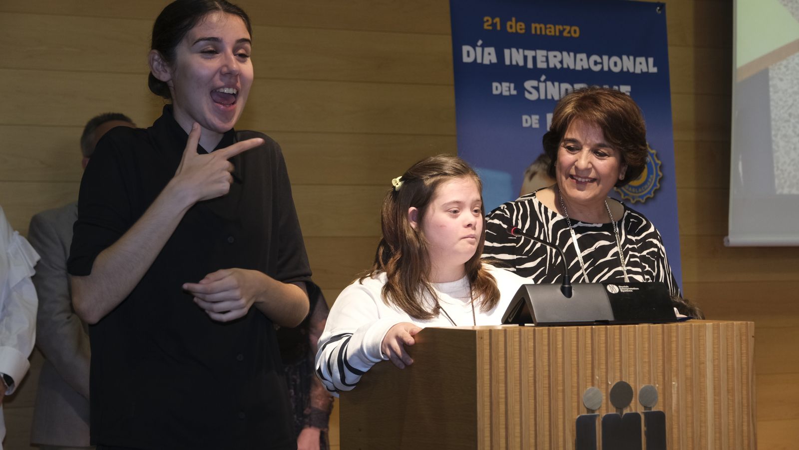 Imágenes de la entrega de los Down de Oro de Almería