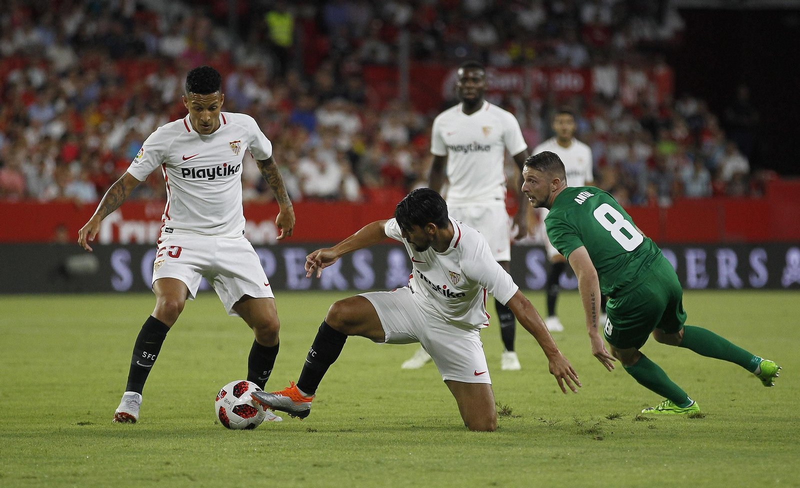 Las imágenes del Sevilla FC-Zalgiris