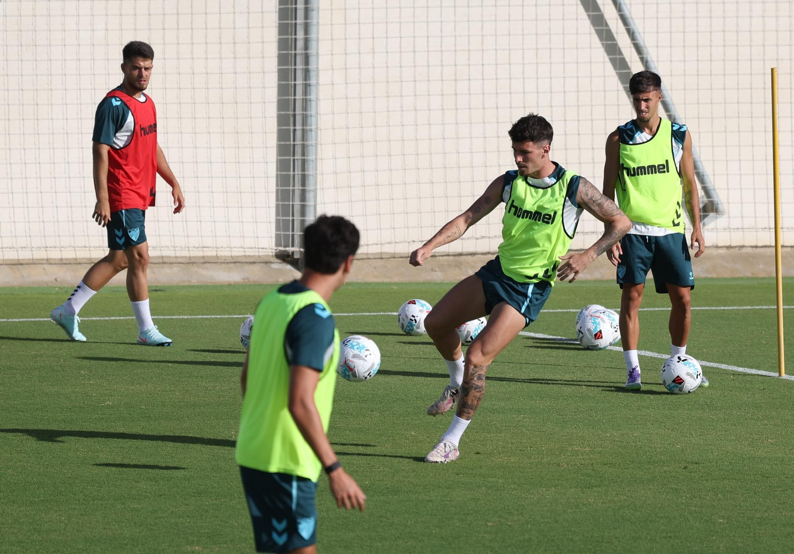 El Málaga CF se muda a la Ciudad Deportiva sin Eneko Jauregi