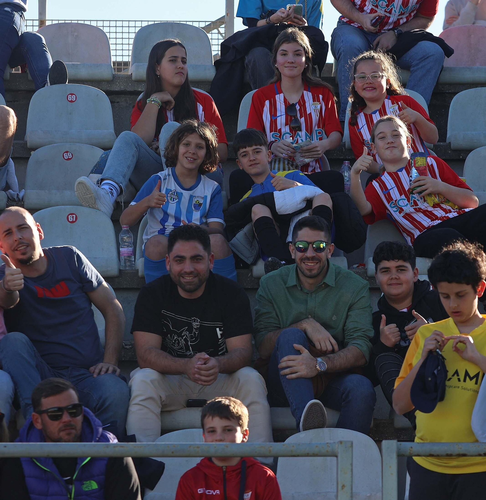 Búscate en el Nuevo Mirador durante el Algeciras - Real Madrid Castilla de Primera Federación