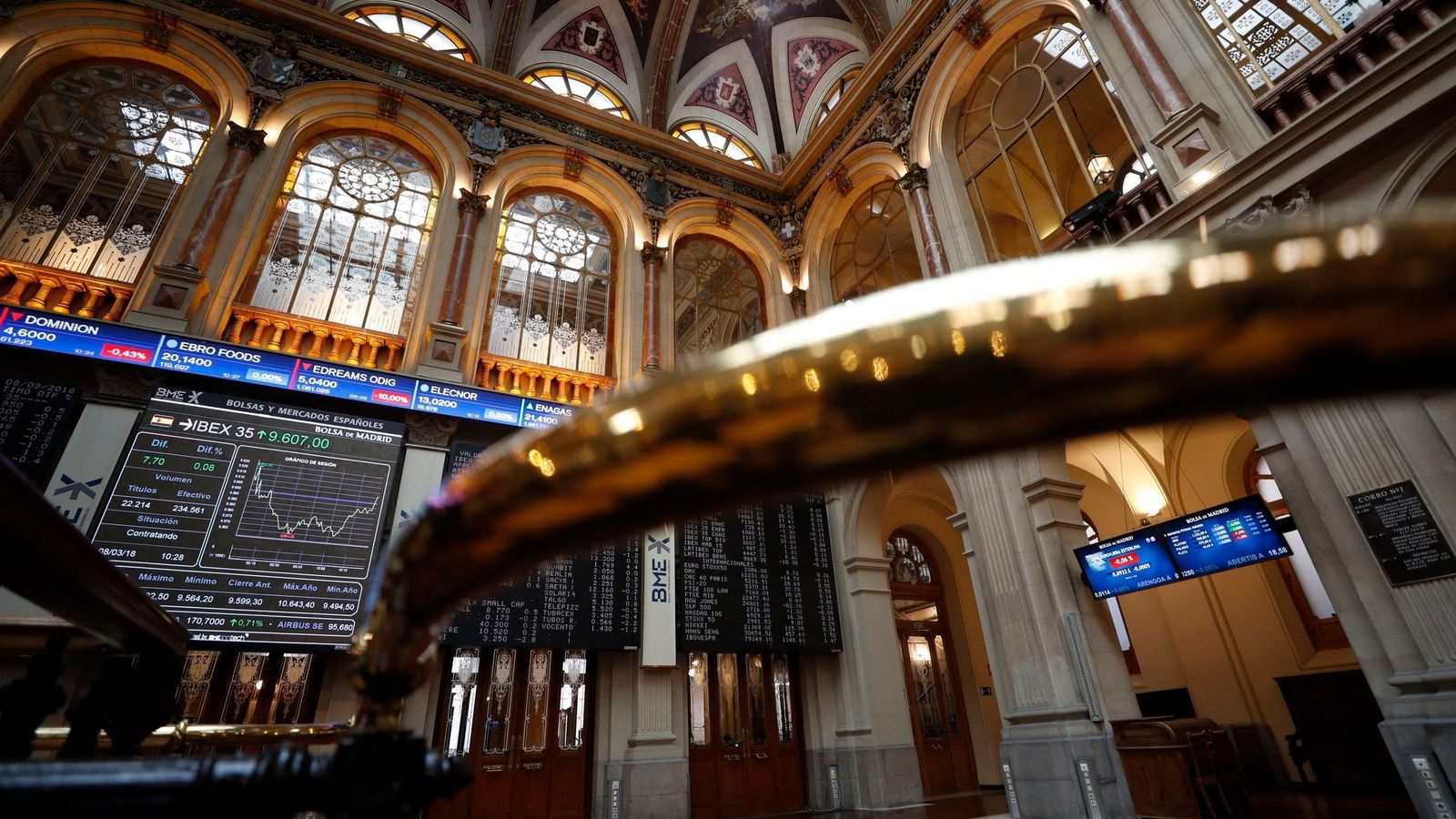 Palacio de la Bolsa de Madrid.