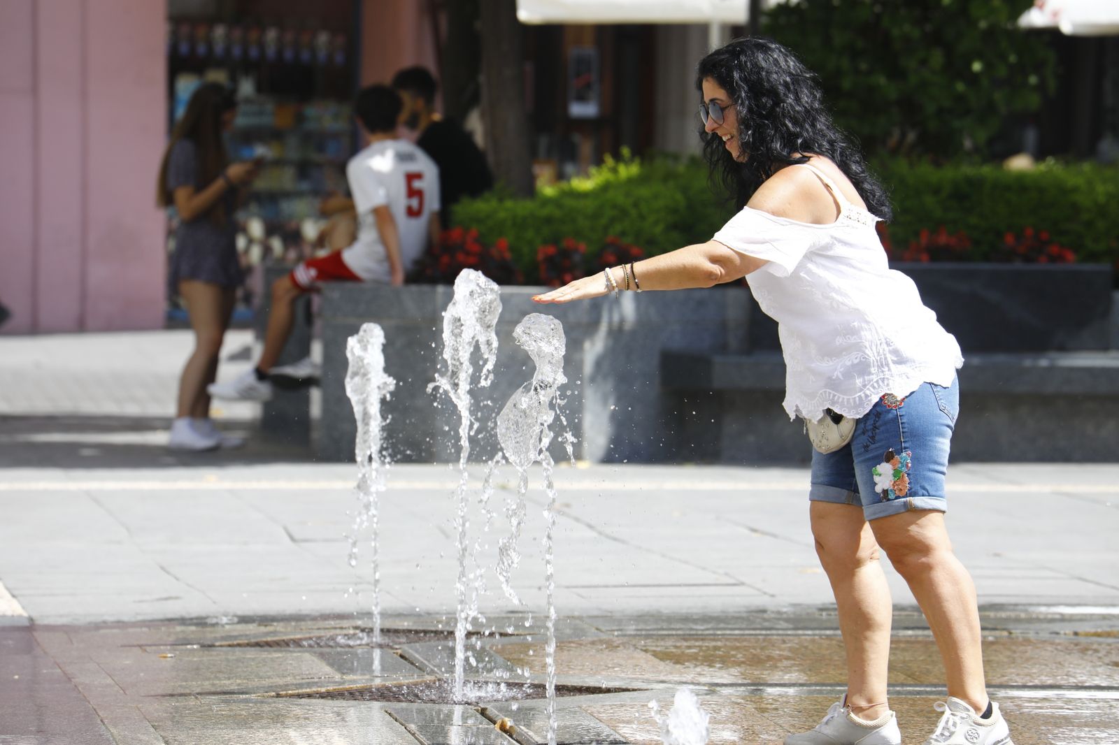Las fotografías de un día de intenso calor en Córdoba