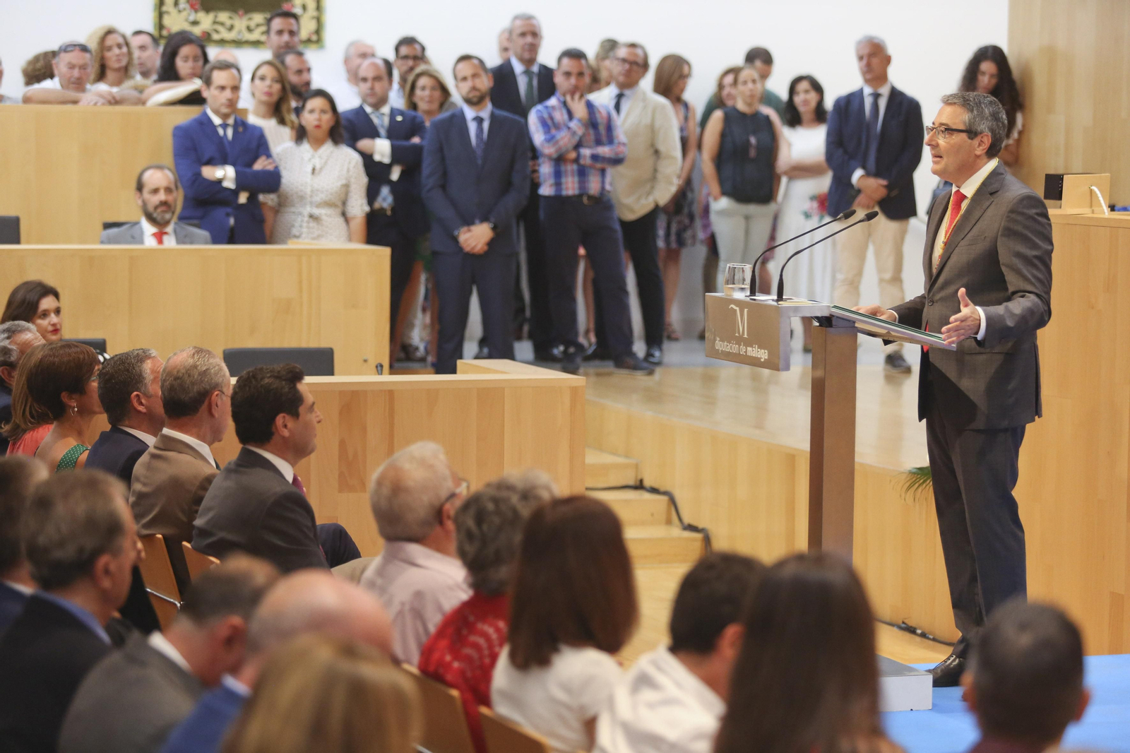 Las fotos del Pleno de la constitución de la Diputación de Málaga