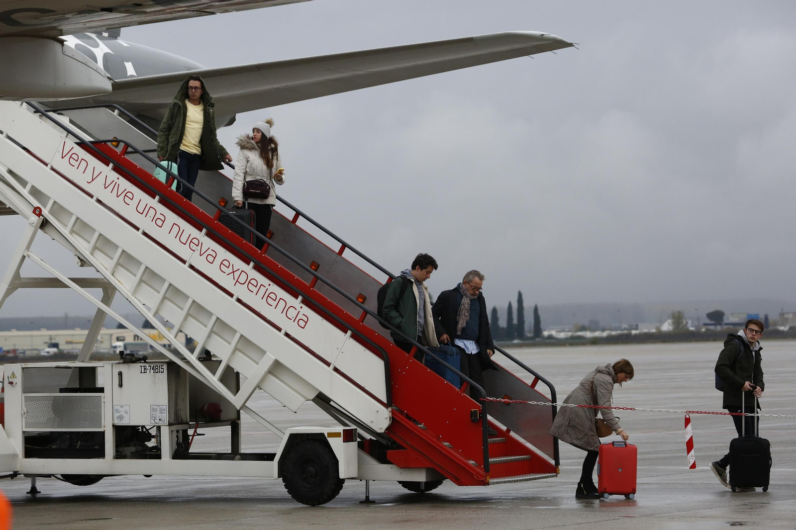 La llegada de pasajero un millón al Aeropuerto de Granada