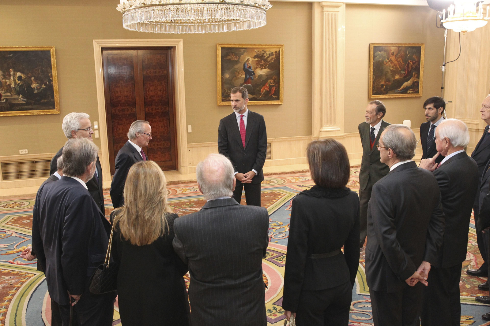 Audiencia al Patronato del Centro Internacional de Toledo para la Paz (CITpax) (12-12-2017).