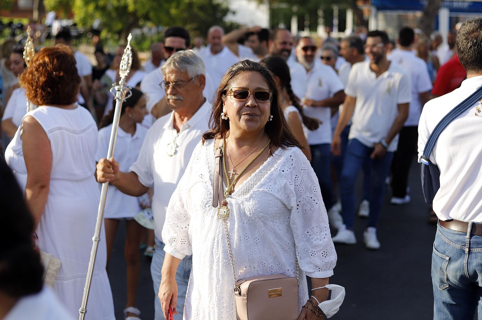 Imágenes de la procesión de la Virgen del Carmen en Punta Umbría