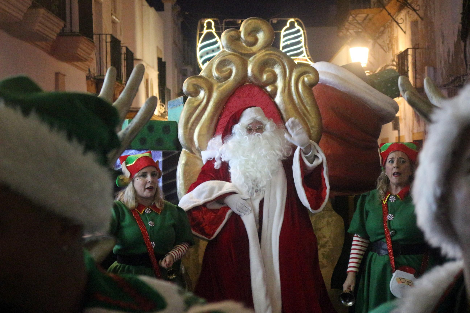 Visita de Papá Noel a Puerto Real