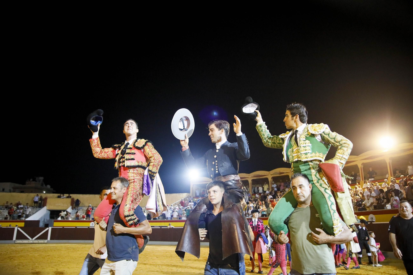 Corrida de toros Berja con un toro indultado, en imágenes